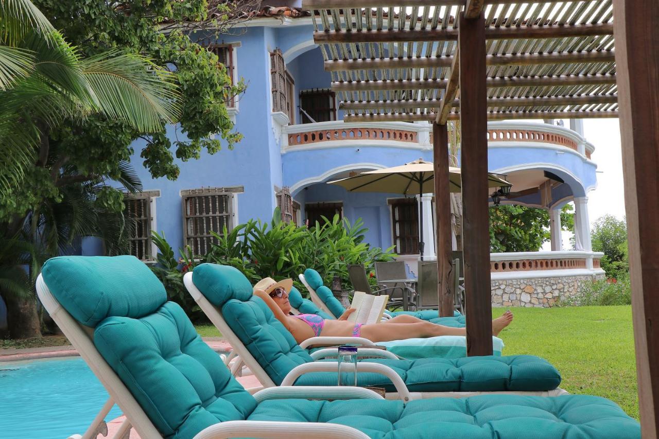 Bungalows Santa Cruz Пуерто-Ескондідо Екстер'єр фото